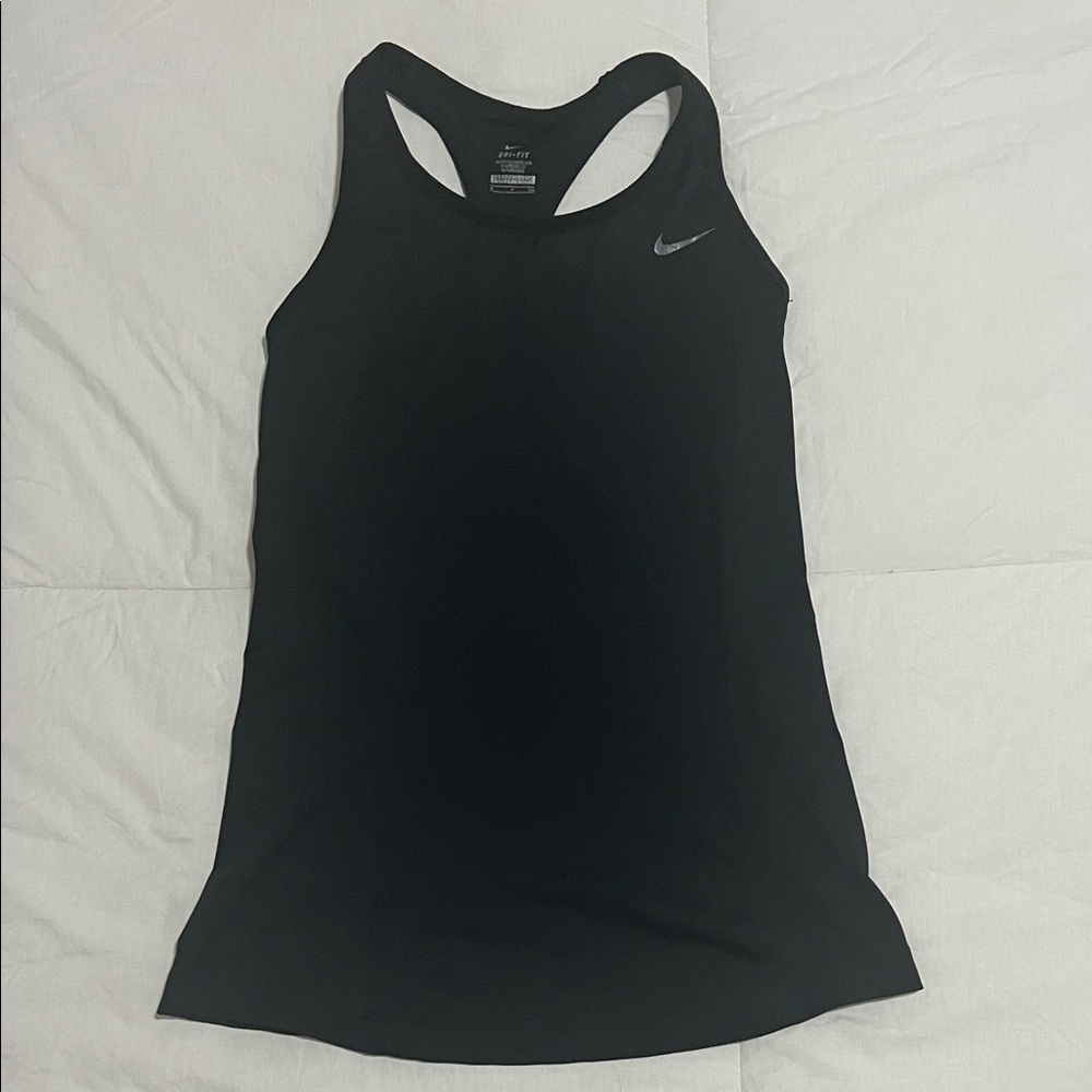 Nike Women's Black Racerback Tank Top